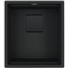 Franke Kubus 2 KNG 110-37 Black Matt Collection - 125.0685.110 - Lavello in granito con comando eccentrico