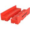 AB Tools-Toolzone 100 mm ganasce magnetiche morbide per morse in gomma TPU Grip Protector