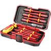Kafei 13 Pezzi Vde Isolato Cacciavite Set -V Alta Tensione 1000 V Magnetico Slot Cacciavite Torx Durevole Utensili Mano Rosso & Giallo