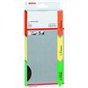 Bosch Professional Set da 3 Pezzi Spugna abrasiva S471 Best for Flat and Edge Set, normale, arancione / fine, giallo / superfine, verde, accessori per levigatura manuale