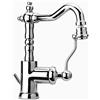 Brudetti Arredo Bagno Paini Duomo Miscelatore Bidet con Tubo Orientabile e Snodo Cromato - Scarico Automatico 11/4 + Piletta e Flessibili