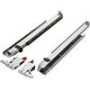 SOTECH 1 coppia di ripiani estraibili Salice PROGRESSA+ SHELF PUSH, lunghezza 500 mm, portata fino a 50 kg con apertura a spinta per frontali senza maniglie/regolazione 3D