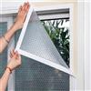 X1NGFU Kit Pellicola Isolante per Finestre,Pannelli Termoisolanti per Interni,Kit Isolamento Finestre per Inverno,Trasparente Tenda Termica Isolante per Porte,Personalizzabile (110cm x 160cm)