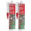 Fischer KD ULTRA 60 Grigio, Adesivo Polimerico Sigillante, Colla MS Extra Forte Resistente agli Agenti Atmosferici, per Giunzioni Resistenti nel Tempo Soggette a Movimento, per Esterni e Interni