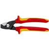 KNIPEX Tools 95 18 160 US StepCut Cesoie per cavi, impugnatura isolata 16,25 pollici