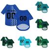 Generico Maglia per cani personalizzata, magliette da calcio personalizzate per animali domestici con nome/numero, maglia da calcio per cani di piccola taglia media (Stile 5)