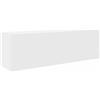 vidaXL Mobile da Bagno a Parete Bianco 100x25x30 cm in Truciolato, Armadio a Muro da Bagno, Armadio da Bagno a Muro, Armadio da Bagno a Parete