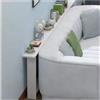 PEYNIR mobile dietro divano Tavolino da divano stretto e sottile con contenitore, Rettangolare Legno Lungo Tavolini, per soggiorno/corridoio/ingresso, Salvaspazio(W150xD20xH65cm)