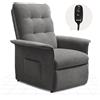 FLEXISPOT Poltrona da Relax Elettrica(82 x 77 x 104 cm) con schienale regolabile, reclinabile da 105 ° a 155 °, poltrona reclinabile, divano relax ergonomico poltrona per camera da letto e soggiorno