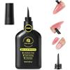 UNA GELLA Rimozione di colla per unghie Press On Nails, 30 ml, con leva integrata senza acetone, Soak Off per Nail Tip, colla fai da te (non per smalto gel UV)