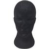 R&F srls 1 pz Espositore TESTA UOMO NERA POLISTIROLO cappello parrucca casco