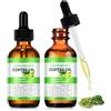 MINGYITUO Olio da caffè contro le rughe, 100% puro e naturale, contro le rughe, per viso, corpo e capelli, olio da caffè per viso, anti-gonfiore e pelle soda, olio di caffè, spremuto a freddo e vegano, 2 pezzi