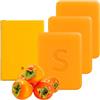 Generisch Sapone kaki, idratante, pulizia delicata, nutriente per la pelle, rimozione efficace degli odori corporei, contiene essenza naturale di cachi, esfoliante delicato (3 pezzi)