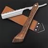 M&LD Rasoio dritta Kit, Rasoio uomo barba, Rasoio da uomo in acciaio inossidabile, Rasoio da Barbiere Professionale con Cintura in Tela Pelle, Rasoio da Salone o da Casa, Regalo da Uomo rasoio barba