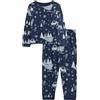Marks & Spencer Pigiama in Puro Cotone Disney Frozen™ Ragazze Marina
