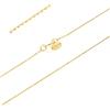 Louis Ciocchetti dal 1887- Catenina Argento 925 Sottile, Fine, Collana donna, Uomo, Collanina Maglia Palline diamantate, ideale per ciondoli, made in italy