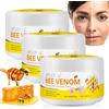 CCKULOOB Crema Per Il Di Nei E Verruche Al Veleno D'Ape, Crema Riparatrice Al Veleno D'Api, Rimozione Di Verruche E Tag Al Veleno D'Ape Per Tutti I Tipi Di Pelle, 200g