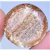 Gemsmyriad Naturale Rutilo & Sunstone 32.40 KT Agrati Certificato Raro Trovato Due IN Uno