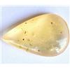 Gemsmyriad 100% Naturale Tanzania Giallo Ambra 12.65 KT 32 MM Non Trattato Certificato