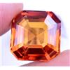 Gemscopious Perfetto 20.60 CT Naturale Padparadscha Zaffiro Certificato Ottagono Loose Gemma