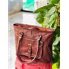 Fatto a mano 14 " Donna Originale Affidabile Capra Tote IN Pelle Biger & Better Borsa
