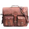 Fatto a mano Uomo Vera Pelle per Tutti Laptop Messenger Handmade Valigetta Tracolla
