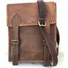 Fatto a mano Borsa A Tracolla Messenger Piccola In Vera Pelle Vintage GVB