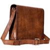 Fatto a mano Nuova Borsa A Tracolla In Pelle Ben Fatta Borsa Per Laptop In Vera Pelle Vintage