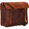 Fatto a mano 15" Borsa Messenger In Pelle Art Moderna Per Uomo Handmade Marrone, Laptop 15 In