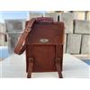 Fatto a mano Handmade Borsa Tracolla Portadocumenti Laptop In Vera Pelle Uomo 15 Inch Marrone