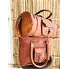 Fatto a mano Borsa A Spalla In Pelle Di Capra Fatta A Mano Per Donne 20" Borsone