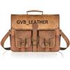 Fatto a mano Finest Qualità pelle Vintage Borsa Messenger Spalla Laptop Bag Valigetta