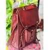 Fatto a mano Borsa Messenger Vintage Tech In Pelle Vera Marrone A Spalla 15" Nuova