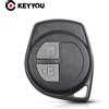 KEYYOU Nuova Chiave Dell'automobile Borsette Per Suzuki Chiave Swift Grand Vitara SX4 Liana Aerio Jimny Chiave Con 2 Bottoni Pad Fob Caso Senza Lama