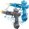 HUIQIBAO TOYS HUIQIBAO Pistola ad Acqua a Impulso Elettrico Sensore di Fiamma Simulato Luce Completamente Automatica Combattimento Giocattolo Pistola ad Acqua Giocattoli da Spiaggia All'aperto per Adulti