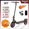 iScooter Monopattino elettrico W7 8,5 pollici 36V 10,5Ah motore 650W autonomia 25-35 km 4 modalità di velocità 35 km/h doppi ammortizzatori E-Scooter