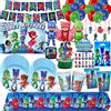 Hasbro Decorazioni per Festa di Compleanno a Tema Supereroi, Articoli per Feste per Bambini, Piatti, Bicchieri, Palloncini, Striscioni, Forniture per Baby Shower, Regali