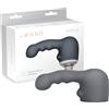 Le Wand Attacco in silicone-E28004 Grigio Taglia unica