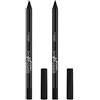 Deborah Milano - Matita Occhi 2 in 1 Kajal e Eyeliner Waterproof, 01 Black, a Lunga Durata, Tratto Ultra-pigmentato e Cremoso, Dona uno Sguardo Intenso e Definito, 1.4 gr (Confezione da 2)
