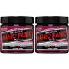 Manic Panic Classic High Voltage Divine Wine 118ml - Crema colorante semipermanente (Confezione da 2)