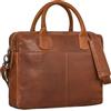 STILORD Performance Vintage Borsa Porta Pc Donna Pelle Cartella a Tracolla per Laptop 15,6 Pollici Borsa da Lavoro Borsa Ufficio Donna Vera Pelle Colore:sila - marrone