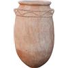 Biscottini Vaso terracotta del sahara 102x62x62 cm | Vasi terracotta grandi | Anfore da giardino decorative e funzionali
