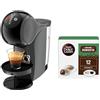 Nescafé Dolce Gusto De'Longhi Genio S Macchina per Caffè Espresso e Altre bevande in capsula, Automatica, Antracite + Caffè Espresso Miscela Robusta 90 capsule