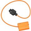 OSNIYAW D Tap a EN EL15 - Batteria per fotocamera, cavo lungo 60 cm per alimentazione continua D7500 D810