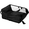 Gogogmee Organizer Borsa per Passeggino in Rete Nera Cinghie Regolabili | Cuciture Rinforzate, Scomparti Multipli, Rete Visibile, Montaggio Sotto Seduta, per Passeggiate e Commissioni
