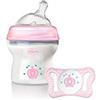 Chicco Biberon Naturalfeeling e succhietto micro promo (Rosa)