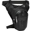 Generico Borsa Impermeabile Per La Coscia - 36x8x26 Cm, Custodia Per Attrezzatura Da Moto, Vita Regolabile | Soluzione Di Stoccaggio Con Gamba Abbassata Con Scomparti Multipli Per Attività All'aperto, Equitazi