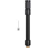 KROVX Mini pompa elettrica per bicicletta, max 122 psi, pompa ad aria elettrica con manometro digitale, pompa d'aria 3 in 1, spegnimento automatico, con valvola Schrader e Presta per bici da strada