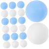 Vaguelly 50 Pezzi Palline e senza Cuciture da Ping Pong Colorate Opache per Giochi Ricreativi Tornei Amatoriali