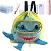 Generic Borsa da nuoto per bambini, leggera, regolabile, con motivo cartone animato, con coulisse, per famiglia, , figlia, adolescenti